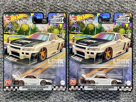 Hot Wheels Boulevard Premium R Skyline Lb Er Lbwk Liberty Walk Picclick Uk