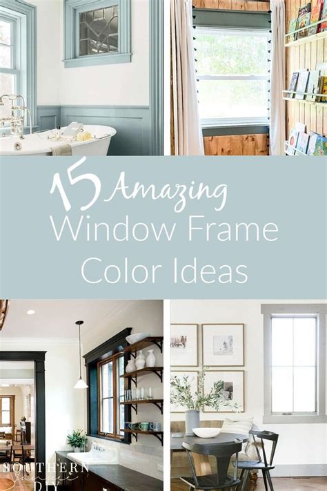 5 Amazing Window Frame Color Ideas