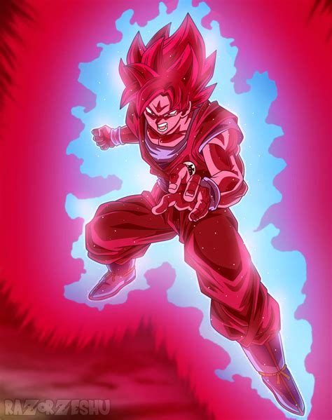 Dragon Ball Super Goku Ssj Blue Kaioken X20 By Razorzeshu On Deviantart