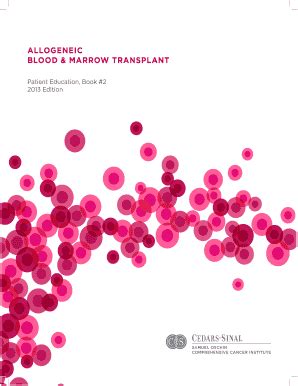 Fillable Online Cedars Sinaiprod Csmc Allogeneic Blood Marrow