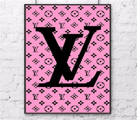 Pink Louis Vuitton Logo Logodix