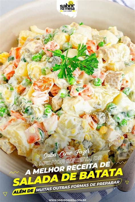 Receitas De Salada De Batata Mais Varia Es Para Um Acompanhamento