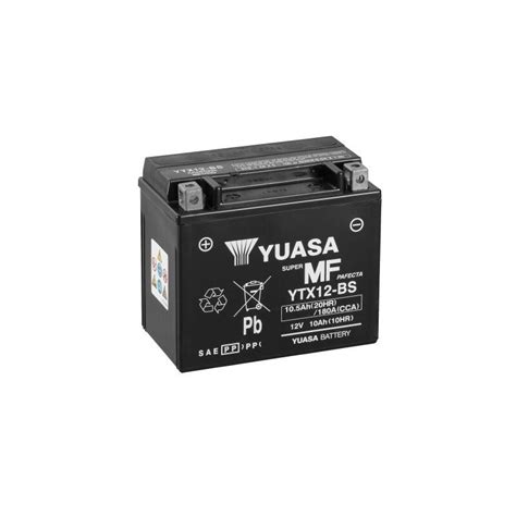 Yuasa YTX12 BS Battery Maintenance Free