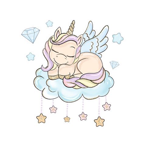 Premium Vector Cute Unicorn Pegasus