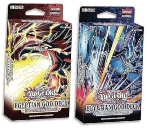 Yu Gi Oh Tcg Egyptian God Decks Slifer The Sky Dragon Obelisk The