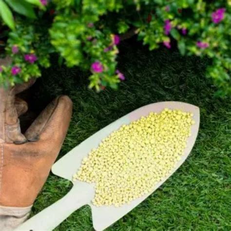 Гранулированная сера для подкисления грунта - купить в Украине