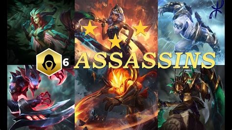 The Best 6 ASSASSIN Comp In TFT They Will One Shot Everything YouTube