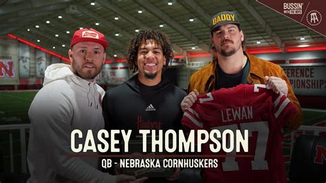 Casey Thompson Talks Why He Chose Nebraska INSANE NIL Deals Bussin