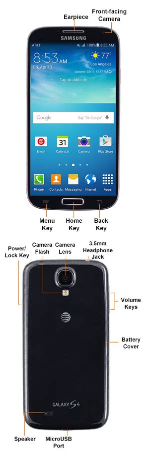 Samsung Galaxy S4 I337 Diagram AT T Device Support