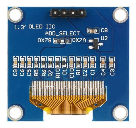 Display Oled 1pc 1 3 Polegada Módulo Iic I2c Comunicar 128x6