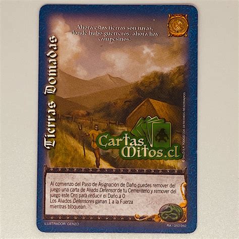 252 260 Tierras Domadas Myl Reino De Acero Cartas Mitos