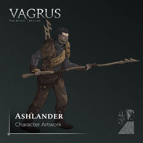 Character Artwork Ashmen Vagrus The Riven Realms By Lost Pilgrims