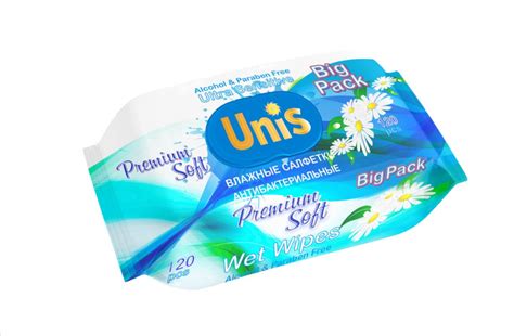 ROZETKA | Влажные салфетки UNIS с пластиковой крышкой универсальные для ...