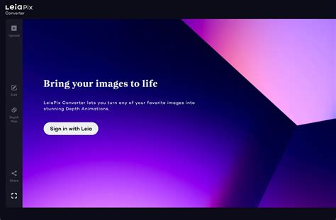 Leiapix：一秒把图像转3d动画的在线ai工具 设计达人