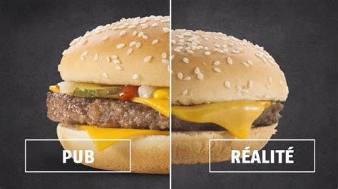 Mcdonalds Voici Pourquoi Les Hamburgers Dans La Réalité Sont Si