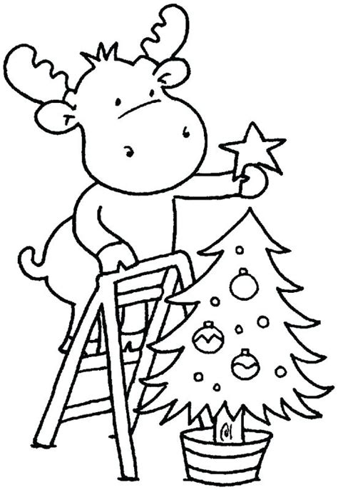 Baby Moose Coloring Pages at GetColorings.com | Free printable ...