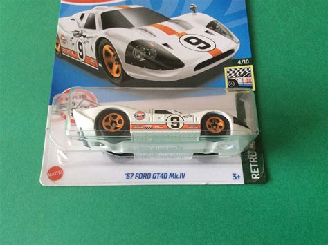 Hot Wheels Ford Gt Mk Iv Hw Retro Racers Ebay