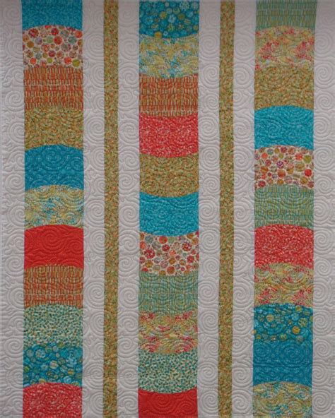 Waters Edge Modern Quilt Pattern By Nellie J Designs Etsy