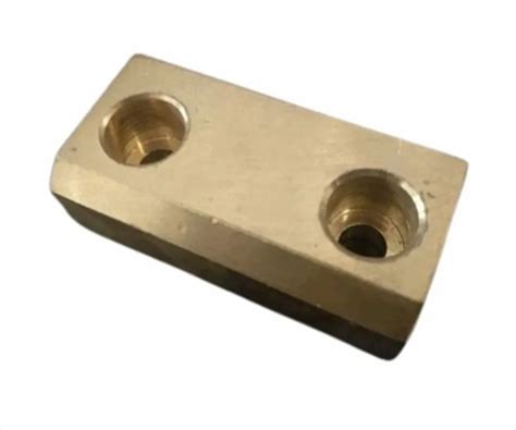 Golden Brass Terminal Connector For Automobile Industry Size Mm At