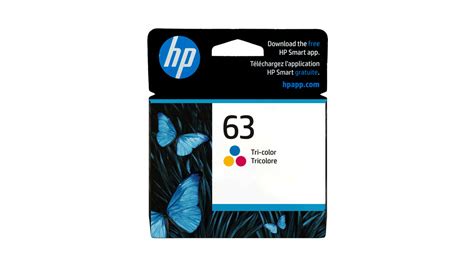 Hp 63 Ink Tri Color Original Hp Ink Cartridge F6u61an 140