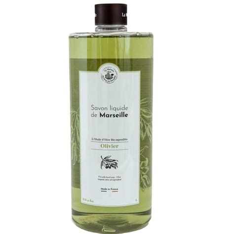 French Liquid Soap Pair Olive Fragrance Litre Refill And Ml