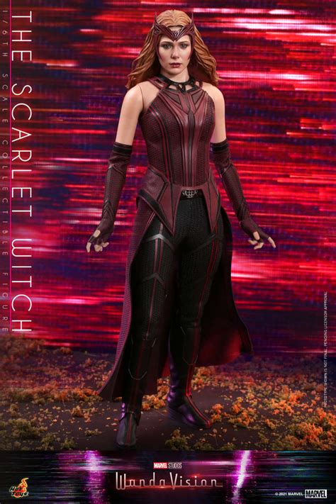 Hot Toys TMS 汪達與幻視緋紅女巫Scarlet Witch 比例收藏級人偶