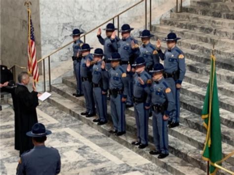 Wsp Graduates New Troopers Lake Chelan News And Information