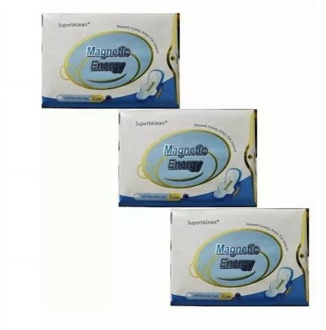 Longrich Superbklean Magnetic Sanitary Napkins Pads Energy Panty