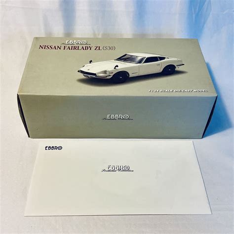 Ebbro Premium Collection 124 Nissan Fairlady Zl S30 White フェアレディ乗用車