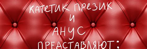 катетик презик и анус | легкая эротика с нотками романтики 2025 | ВКонтакте