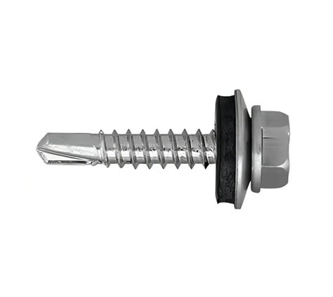 Din7504k Tornillos Hex Head Self Drilling Screw With Epdm Bonded Washer