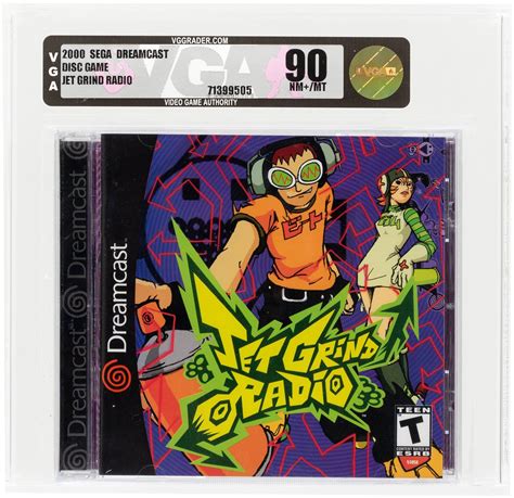 Hakes Sega Dreamcast 2000 Jet Grind Radio Vga 90 Nmmint