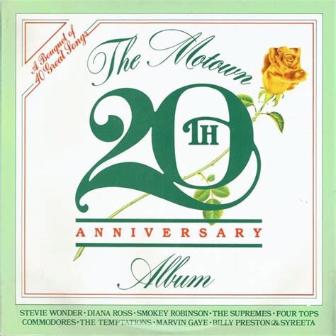 The Motown 20th Anniversary Album (1980, Vinyl) - Discogs