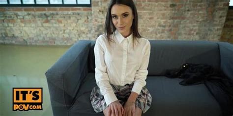 Itspov Schoolgirl Slut Lana Roy Loves Cock In Her Ass Tnaflix