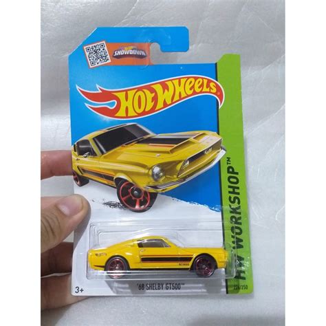 Jual HOT WHEELS 68 SHELBY GT500 KUNING Shopee Indonesia