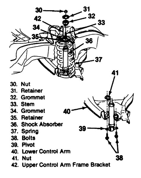 Repair Guides Front Suspension Shock Absorbers Autozone