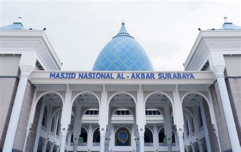 Masjid Al Akbar Surabaya Fasilitas Dan Konstruksinya