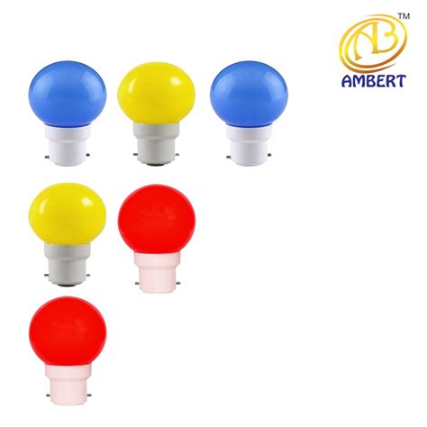 Round 9watt Colored Led Bulb For Home at Rs 40/piece in Noida | ID ...