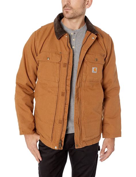 Carhartt Cotton Mens Full Swing Traditional Coat Work Utility Outerwear