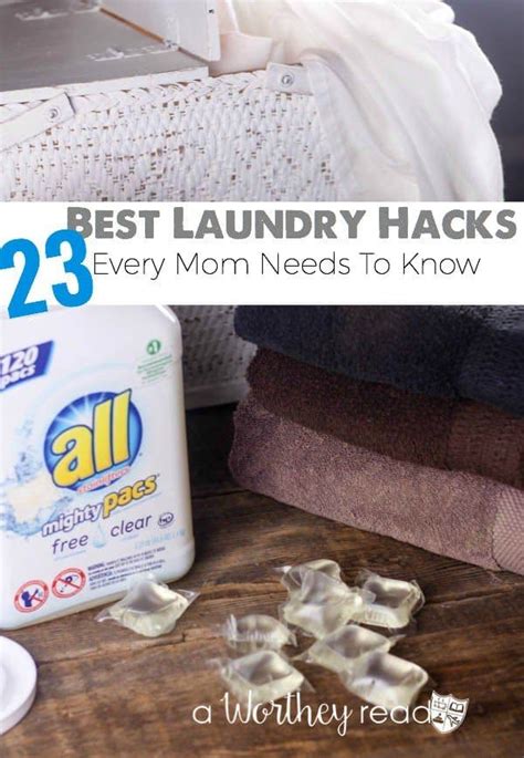 23 Best Laundry Hacks