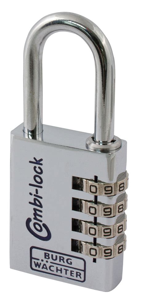 Burg W Chter Zahlenschloss Combi Lock Chromo Recon Company