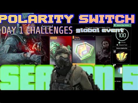 DIVISION 2 POLARITY SWITCH GLOBAL EVENT CHALLENGES DAY 1 REVIEW SEASON