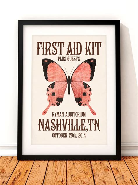 First Aid Kit concert poster art First Aid Kit poster print