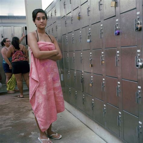 amy touchette — portraits of young women and teenagers in the locker