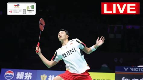 Live Jonatan Christie Ina Vs Wang Tzu Wei Tai Thomas And