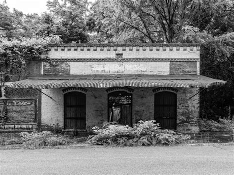 The Ghost Town at Seale, Alabama - Shadows and Light