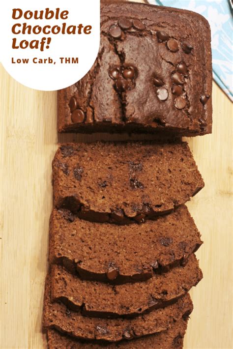 Double Chocolate Loaf Low Carb Thm My Table Of Three My Table Of