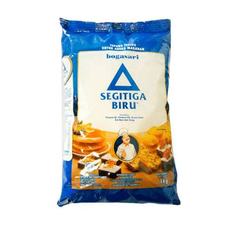 Jual Segitiga Biru Tepung Protein Sedang 1kg Shopee Indonesia