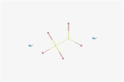 Sodium Metabisulfite Structure Sodium Metabisulfite With The Chemical