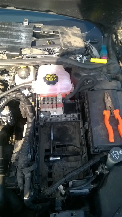 расширительный бочек системы охлаждения! — Opel Astra J, 1,4 л., 2011 ...
